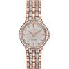 CITIZEN Women's 28mm Rose Gold-Tone Steel Bracelet & Case Quartz White Dial Analog Watch EW2348-56A