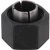 Sandyseptember Pinza e dado di ricambio per router in metallo per serie Dw621 Dw616 Dw618 e Bosch 1613 1617 1618 1619 sostituisce la parte 2610906283 2610906284 2610906287 326286-03 Finitura nera 1/4 Dimensioni: 12