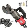 Generic Taglierina idraulica portatile per tondo per cemento armato - Strumento di taglio elettrico per tondo per cemento armato, barre d'acciaio e aste - Soluzione di taglio veloce ed efficiente