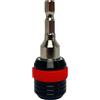 Jumplushion Supporto per punte da 60 mm con attacco esagonale per trapano elettrico senza funzione rapida, con impugnatura antiscivolo e sistema di cambio rapido delle punte
