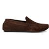 FRAU Mocassino uomo marrone in suede