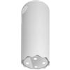 Gurari Cappa a isola 40 cm GCH P 892 WH Diamond - Cappa aspirante bianco opaco - Design a forma d'onda - Motore BLDC 850 m³/h - Telecomando - Illuminazione a LED - Ricircolo dell'aria di scarico