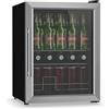 KLARSTEIN "Beersafe" - Mini frigorifero per bevande, minibar silber - 65 Liter