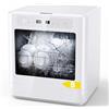 TODIMART Mini Lavastoviglie da Tavolo, Lavastoviglie Portatile 6 Programmi, Capacità 8 Coperti, Consumo 5L Acqua, per Cucine, Appartamenti e Dormitori [Classe di Efficienza Energetica B]