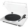 Audio-Technica Piatto audio Audio-Technica AT-LP70XBT Giradischi con trasmissione a cinghia Argento, Bianco Completamente automatico [AT-LP70XBTWS]
