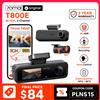 70mai Dash Cam 4K T800E 3 Canali Anteriore Posteriore Interno 3 in 1 Controllo Vocale 24H Parcheggio Supercondensatore GPS Telecamera Posteriore 1080P DVR Auto Tre fotocamere, Wi-Fi Adatto all'uso in