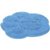 Outanaya Lavaschiena per Doccia in Silicone con Tappetino Scrub Piedi Antiscivolo in Tpr, Esfoliante i Piedi e Schiena, Delicato sulla Pelle e Rimuove la Pelle Morta
