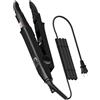 TopWigy Strumento professionale per estensioni dei capelli Connettore per capelli Fusione Calore Ferro Connettore bacchetta Temperatura Regolabile Strumento di fusione con Spina USA (Nero U-tip)