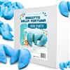 D&D FUN COOKIES Biscotti cinesi della fortuna, biglietti profetici, biscotti blu, per regalo, compleanno del bambino, festa, per gli ospiti, per la festa, biscotti di buona fortuna, magia, gusto vaniglia (100 pezzi)