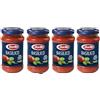 Italy Shop Service Barilla Basilico Sugo al Pomodoro, Salsa di Pomodoro Italiano, Confezione da 4 x 400g, + portachiavi italy shop service