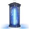 YISSVIC Lampada anti-zanzara 4200 V, dispositivo anti-mosca, 15 W, killer mosca elettrica IPX4, con illuminazione a LED, controllo delle zanzare, mosche e altri insetti volanti per interni ed esterni