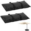 YPLANGENT 2 Sacchi di Sabbia, Pesi per Gazebo, Zavorre per Gazebo, Zavorra per Gazebo - 70x25cm, Fino a 20kg, Sacchi Sabbia zavorra per ombrellone, Tenda e Giardino