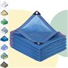 AMXFS Tenda da sole da giardino con occhielli con effetto ombreggiante al 90%, in HDPE, rete di protezione dai raggi UV, traspirante, rinfrescante, rete antivento