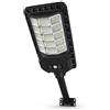 K2 STORE - Lampione Solare 1500W 240 LED da Esterno con Sensore Movimento e Crepuscolare, IP65 Impermeabile, Pannello Monocristallino, Batteria Litio 12h, Luce Solare per Giardino, Cortile, Strada