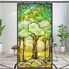 Lumanduo - Pellicola per finestre in stile europeo, chiesa, vetro colorato, statica, decorativa, per privacy, adesiva (Motivo 7, 49x120cm)
