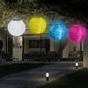 Sporgo Lampioni solari per esterni: 4 lanterne LED da 20 cm, resistenti alle intemperie, colorate da appendere, lanterna solare da giardino per matrimoni, giardini, terrazze