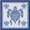 Corredocasa Telo Mare Gigante 210x240 cm in Puro Cotone 100% - Asciugamano Grande Leggero per Spiaggia e Piscina - Telo Matrimoniale Coprilettino Salvaspazio per Viaggiare - Lavabile (Elefante Cielo)
