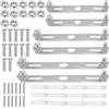 RPHONGHONG 6 pezzi Supporto per lampada da soffitto, lampada da soffitto con viti, accessori da soffitto, supporto a sospensione per lampadari di illuminazione