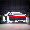 SHOUXI Insegna al Neon LED Insegna Al Neon Per Auto Sportiva, Decorazione USB/alimentata Per Negozio Di E Camera Da Letto 20cm/7.8in×38cm/14.9in