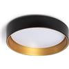LEDKIA LIGHTING LEDKIA Plafoniera LED 20W Circolare Metallo Ø450 mm CCT Selezionabile Broad | 20W CCT Selezionabile | Ø450 mm Metallo | Cambia Colore: Caldo, Neutro, Freddo | 1600 lm