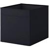 Ikea Dröna Contenitore, Poliestere, Nero, 70x34x2 cm