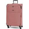 REDOLZ valigia grande morbida 79 cm espandibile | trolley leggero con 4 doppie ruote e serratura TSA | 79 × 46 × 30 cm 3,23 kg per donna e uomo - Essentials 12