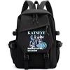 Generisch Mengmiao K-Katseye Zaino Casual Unisex per Scuola e Viaggio, Zaino Scolastico Coreano Impermeabile con Scomparto per Computer Portatile e Molteplici Tasche, 42*29*13 CM, Rucksack