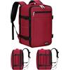 MOCOCITO Zaino Ryanair 40x30x20,Bagaglio a Mano Cabina Aereo Zaino da Viaggio Espandibile 24-30L Zaini Wizz Air,Vueling,Easyjet Compatto Leggero per Donna Uomo Travel Bag Daypack Casual Scolastico