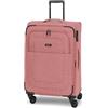 REDOLZ valigia media morbida 67 cm espandibile | trolley leggero con 4 doppie ruote e serratura TSA | 67 × 42 × 24 cm 2,76 kg per donna e uomo - Essentials 12