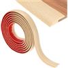 M METERXITY Profilo Di Transizione Autoadesivo Per Pavimenti 9.84FT Profili Di Transizione In PVC Adatti Con Altezze Entro 1/5Di Pollice(5mm) Profilatura Del Bordo Del Tappeto [Legno Acero]