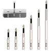 Connextion Set di 6 Inserti per Avvitatore a Croce, Punte per Cacciavite Magnetico da 50 65 75 100 120 150mm, 1/4 Gambo Esagonale, Bit di Cacciaviti con Punta a Croce Antiscivolo per Trapani Elettrici