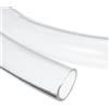 QUARKZMAN Tubo Flessibile in PVC, 32mm ID x 38mm OD - 4ft Tubo Trasparente Set Plastica Flessibile per Trasferimento dell'Acqua Olio Aria Irrigazione Acquario