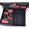 Kos Design Compatibile con MILWAUKEE Packout - Inserto PLA + stampato 3D per Impact Gen4 e trapano | Organizer per 3 e 2 cassetti Packout - Sicuro, su misura e robusto (Impact Gen4 e trapano)