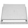 nextradeitalia 1PEZZO CHIUSINO CON TELAIO PER POZZETTO APERTURA CON BULLONE - cm.35x35