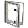 Fibox PW 292409 T 4901884 Finestra d'ispezione Coperchio trasparente, Doppio pettine, Resistente ai raggi UV (L x L x A