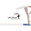 Adesivo4You Adesivo Murale La Danza è la poesia del corpo wall sticker. (120x60 cm.). Adesivo4You (NERO)
