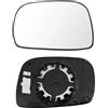Altsbaos 1PCS Vetro Specchio Compatibile con Opel Agila A Specchietto 2000 2001 2002 2003 2004 2005 2006 2007 Specchio Retrovisore Riscaldato Agila A（Sinistro)