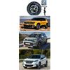 D'ANGELO 1988 Kit Ruotino di Scorta 16 Compatibile con Citroen C3, C3 Aircross, Fiat 600, Jeep Avenger, Peugeot 2008 con Cric, Chiave e Sacca 125/85R16