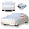 Generico Copriauto per Citroen C1 2005-2021,Copertura Totale, Tessuto Oxford Rinforzato, Resistente ai Graffi & al Sole, Adattamento Universale