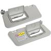 RIOVOEE Aletta Parasole Lato Per Suzuki Per Swift Per Splash 2006-2016 Parasole Per Auto Parasole Lato Destro E Sinistro Parasole Parasole Con Specchio 84802-63J51 Visiere Parasole(1 Pair)