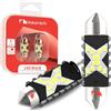 Nakamichi Lampadina LED 578 C5W Festoon LED CANBUS Senza Errori 12-SMD Chipset 2016 6000K Sostituzione per Luci Interne Auto, Cupola, Cortesia, Targa (Confezione da 2) (Bianco, 36mm)