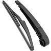 MospdyGear Set tergicristallo posteriore nero con spazzola tergicristallo di ricambio per Fiat Tipo 2015-2020
