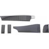 XVGUOYAN Centro Console Panel Trim CON GUIDA A SINISTRA Per Mazda Per CX-30 Per CX30 2020-2023 Acciaio Nero Interno Pannello Centrale Centro Controllo Copertura Trim Accessori Auto Rivestimento pannello consol