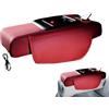 Generico Organizer per console centrale auto - Porta per slot per telefono in pelle da 30 cm, protezione per cuscino per bracciolo | Scatola portaoggetti interna universale per camion, camper, berli