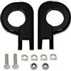 HOKUOTOLITE Kit di montaggio universale per pedane autostradali con morsetto a P da 32 mm, per Harley Touring Road King Street Glide Softail Dyna Sportster XL 1200 886 con protezione motore da 1-1/4