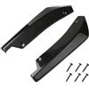YAMCINWRT Spoiler Bumper Posteriore, per BMW X3 G01 2017-2023 2024 / IX3 2020-2024 Alette Diffusore Posteriore Protezione AntiGraffio Splitter Laterale Auto,A