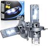 FUPE H4 LED Canbus con Sistema Anti - Errore, Lampadine H4 Led Omologate 100W 36000LM 6500K per Auto e Moto, Sostituzione Diretta Alogene, IP67 Impermeabile, 2 Pezzi