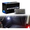 Esselle Parts Placchetta LED Bagagliaio Compatibile con Renault Arkana, Captur, Clio, Espace, Fluence, Kadjar, Kangoo 3, Koleos, Laguna, Megane, Modus, Safrane, Scenic, Symbioz, Talisman, Twingo, Zoe 6000K