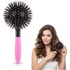 EJRUP Spazzola a sfera, ideale per creare acconciature, adatta a capelli ricci e lisci, ball brush spazzola, spazzola per onde capelli