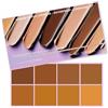 Appdo Pimby Fondotinta Palette Correttore Viso, 8 Tonalità, Texture Morbida Opaca, Per Coprire Imperfezioni E Occhiaie, Palette Trucco Viso Completa, Uso Quotidiano (Dark)